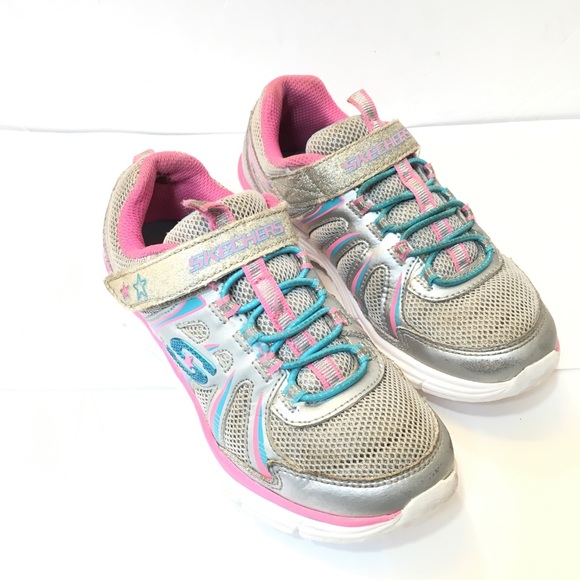 girls velcro running shoes